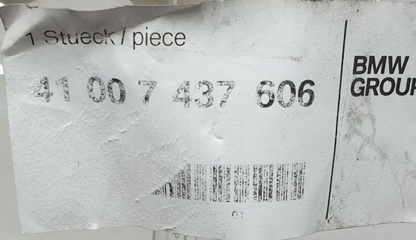 BMW G30 G31 F90 blacha wzmacniająca progu prawa 7437606  ORG NOWA