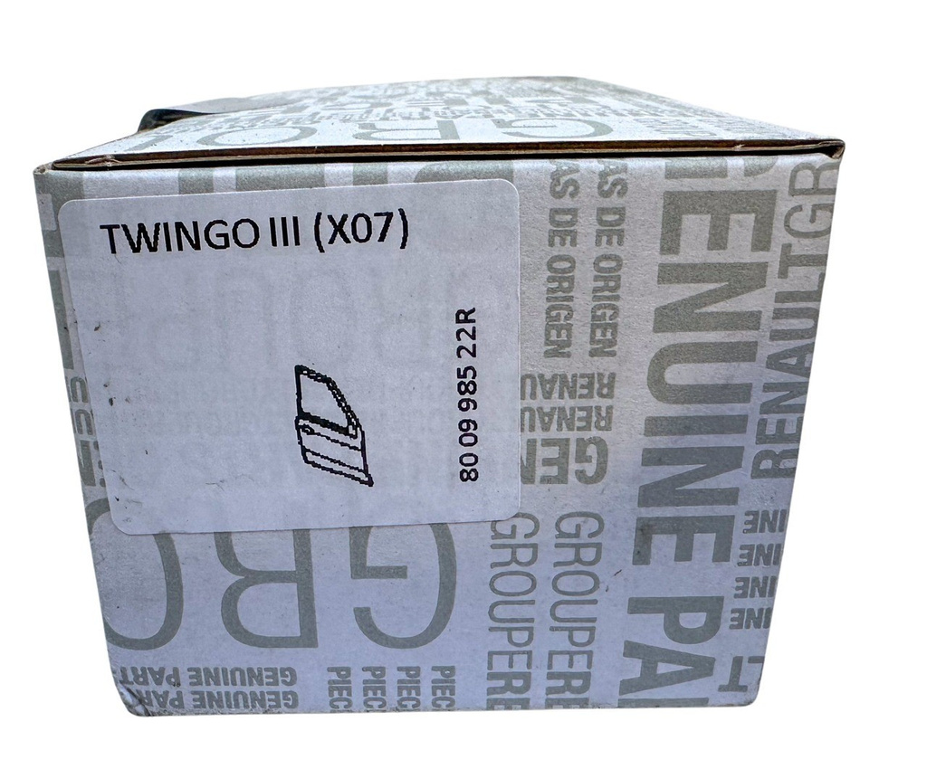 Renault Twingo III spinki zestaw montażowy drzwi 800998522R NOWY ORYGINAŁ