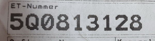 VW Arteon wzmocnienie tył 5Q0813128