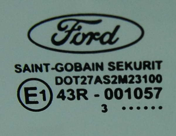 Ford C-Max I 2003 szyba TYŁ TYLNA LEWA