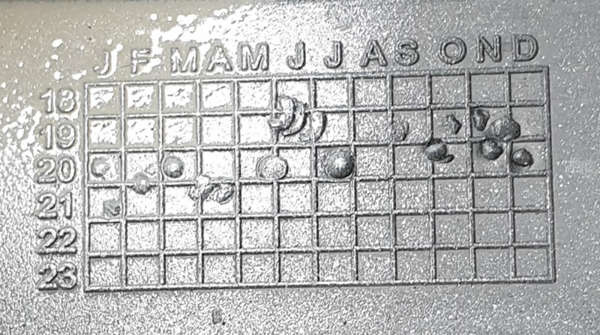 Ford Puma MK2 listwa tył lewa L1TB-S286D03-B ORG