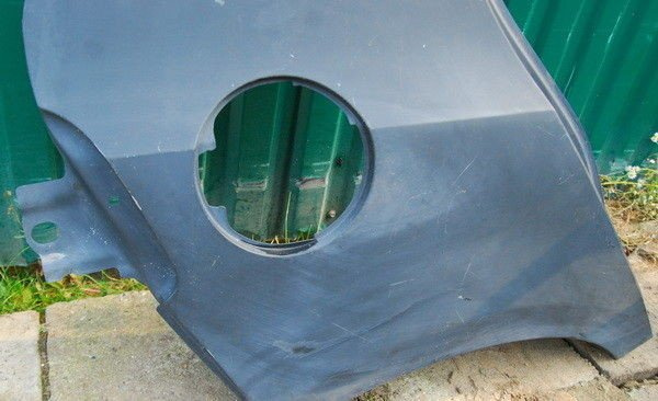 VW Golf 6 VI błotnik TYŁ TYLNY PRAWY