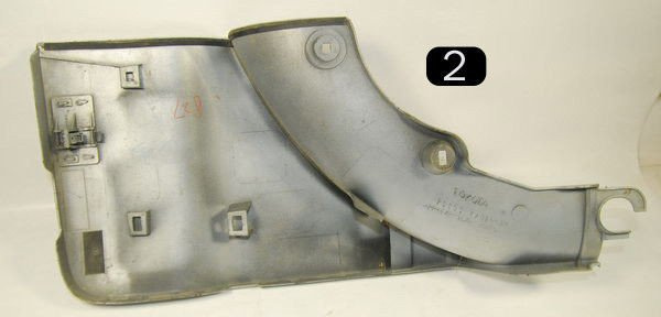 Toyota Rav4 2008 listwa na klapę tylną 76805-42010