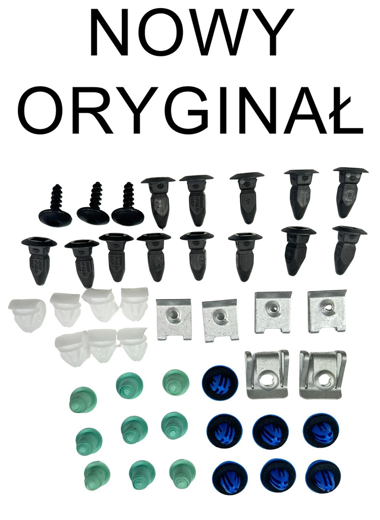 Audi Q3 2012-2018 zestaw mocowań nadkola 8U0098629 NOWY ORYGINAŁ