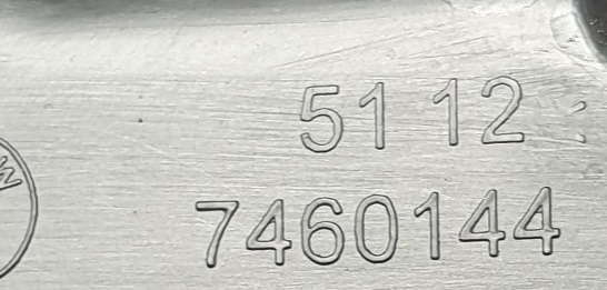 BMW F45 F46 LIFT ślizg stelaż przód PRAWY 51127460144 NOWY ORYGINAŁ