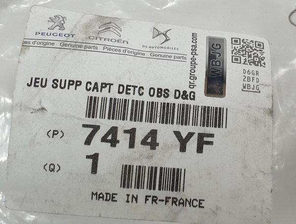 Citroen C5 III X7 mocowanie czujnika PDC prawe 9681056377 ORG NOWE