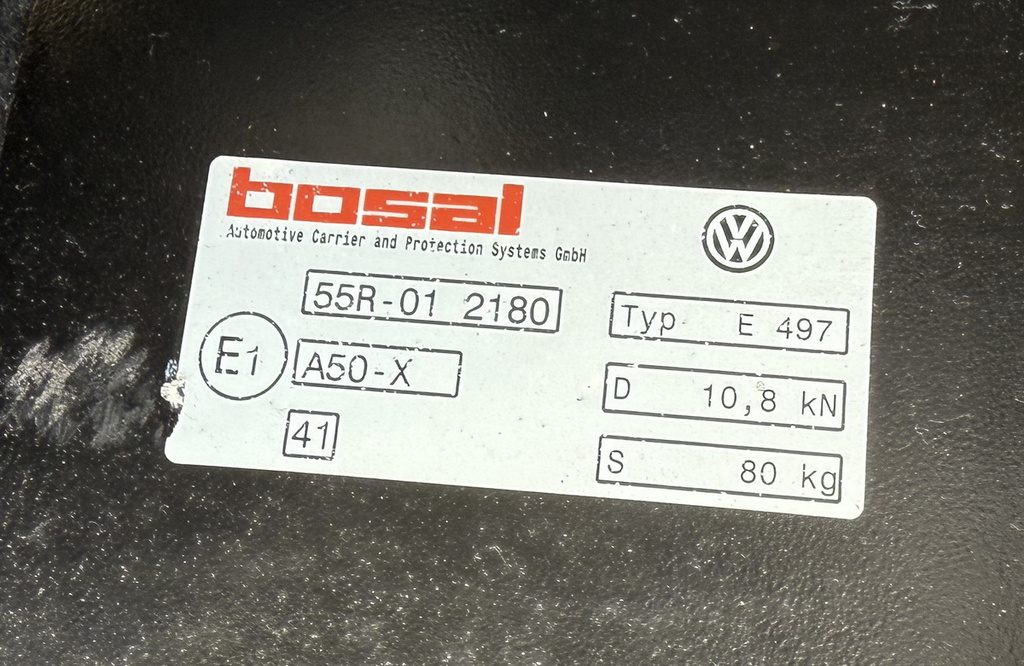 VW Touran II 5TA 2015- elektryczny hak wiązka moduł KOMPLET