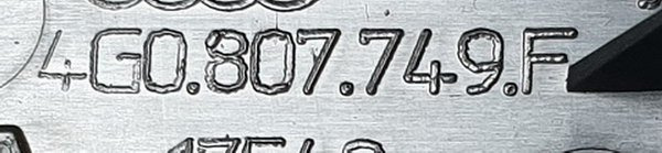 Audi A6 C7 4G zaślepki grilla przód 4G0807749F ORG | NOWE