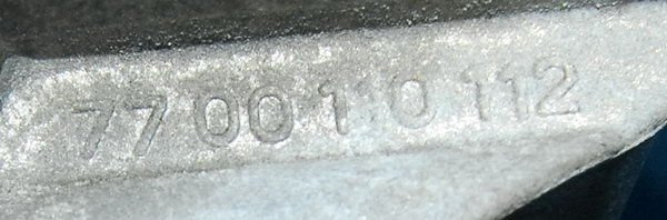 Renault Laguna II 1.8 16V łapa podstawa 7700110112