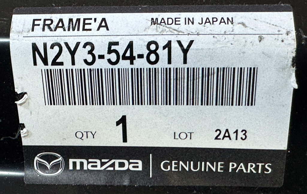 Mazda MX-5 Miata 2016-2023 wspornik tył lewy N2Y3-54-81Y N2Y35481Y NOWY ORYGINAŁ