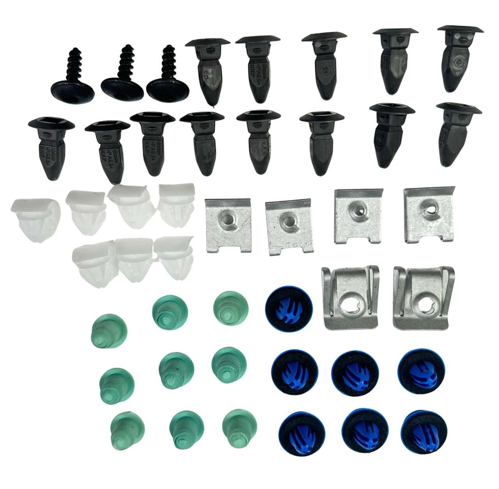 Audi Q3 2012-2018 zestaw mocowań nadkola 8U0098629 NOWY ORYGINAŁ