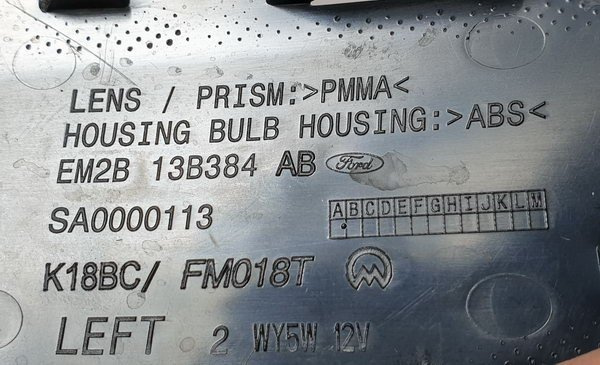 Ford Edge 15-18 kierunkowskaz lewy EM2B-13B384-AB ORG
