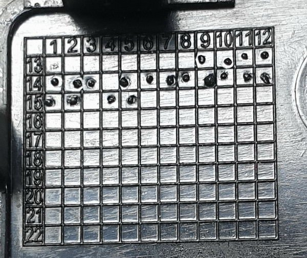 Mercedes GLA W156 zaślepka spryskiwacza prawa