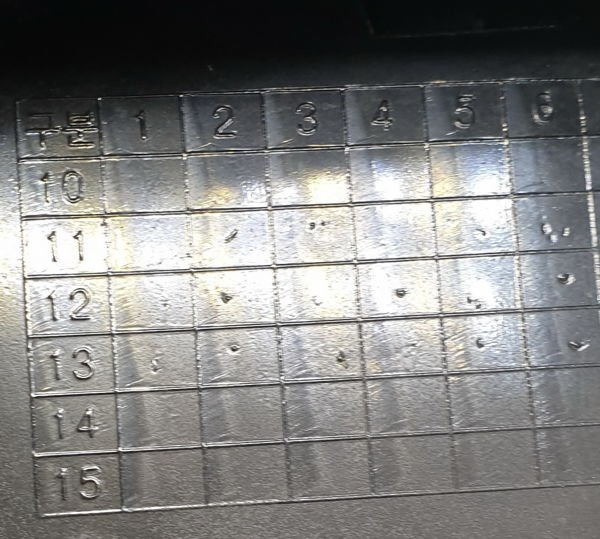 Chevrolet Orlando listwa tył lewa 95228159