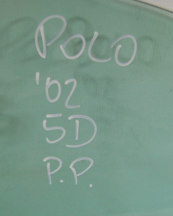 VW Polo 9N 2002 szyba PRZÓD PRZEDNIA PRAWA