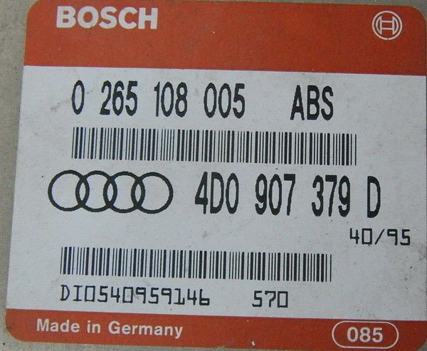 Audi sterownik komputer ABS 0265108005 4D0907379D