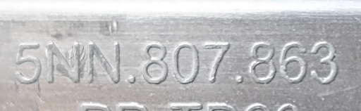 VW Tiguan II ALLPACE ślizg tył środkowy 5NN807863 NOWY