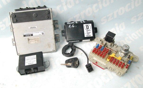 Rover 25 1.6 komputer immo kluczyk zestaw startowy