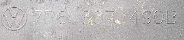 Vw Touareg 2010 2014 ramka listwa kratka prawa