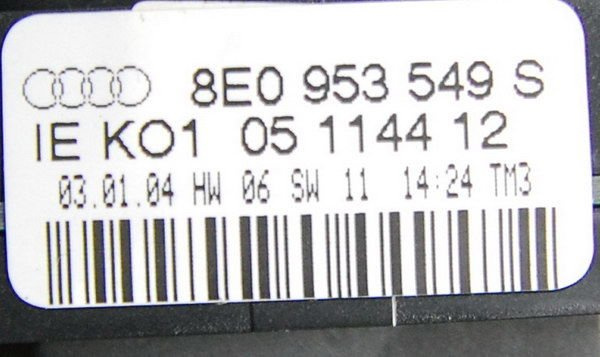 Audi A4 B6 przełączniki zwijak