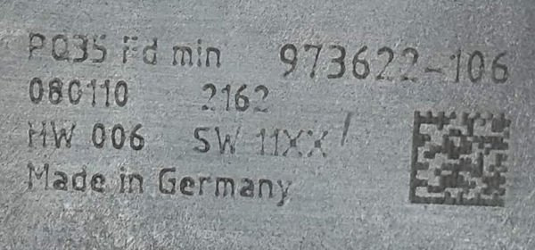Seat Altea XL podnośnik tył tylny lewy