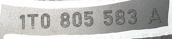 VW Touran Cross 2010- listwa przód lewa 1T0805583A