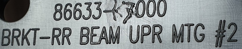 Hyundai Tucson 2015- wspornik belki tył 86633-K7000 ORG NOWY