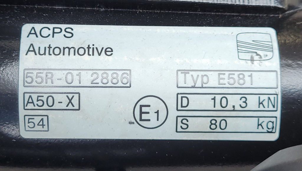 Seat Leon 5FA elektryczny hak holowniczy 5FA803880D , moduł przycisk śruby wiązki - - ZESTAW