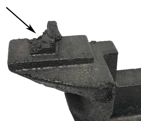 Jaguar F-Pace absorber przód KK8M-17E898-A ORG