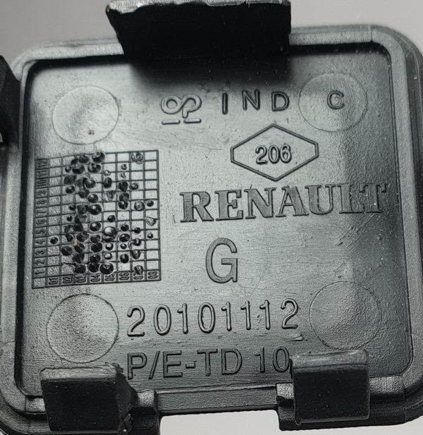 Renault Espace IV zaślepka tył lewa 20101112 NOWA