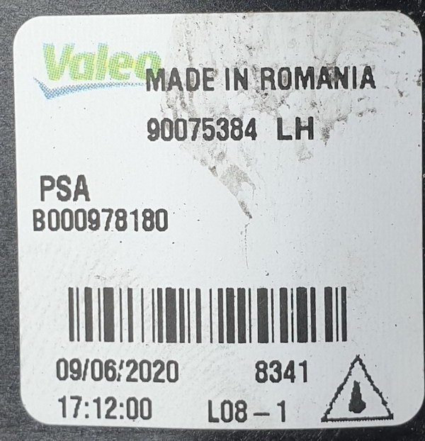 AYGO 108 COROLLA E17 CHR C-HR halogen lewy B000978180 NOWY