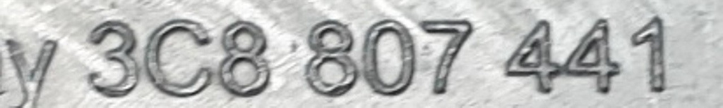 VW Passat CC zaślepka zderzaka tył 3C8807441 NOWY ORYGINAŁ