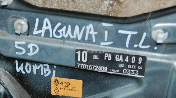 Renault Laguna I podnośnik TYLNY LEWY