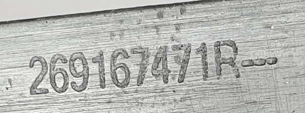 Renault Trafic III mocowanie halogenu LEWE 269167471R NOWY ORYGINAŁ