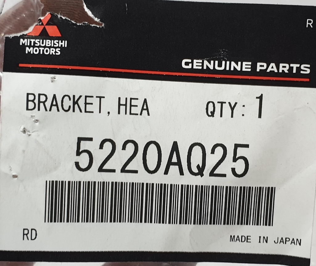 Mitsubishi Outlander wspornik lampy przód lewy 5220AQ25 NOWY ORYGINAŁ