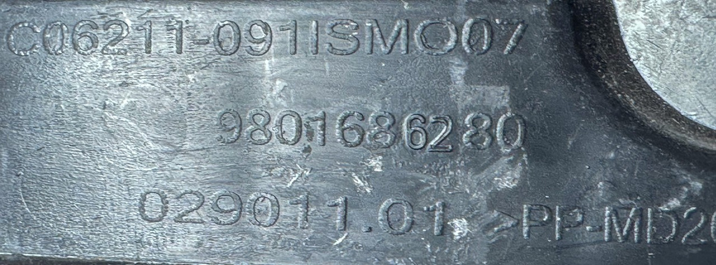 Citroen C4 Cactus prowadnica ślizg tył prawy 9801686280 NOWY ORYGINAŁ