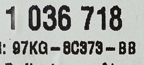 Ford Street Ka kierownica powietrza 97KG-8C373-BB NOWA