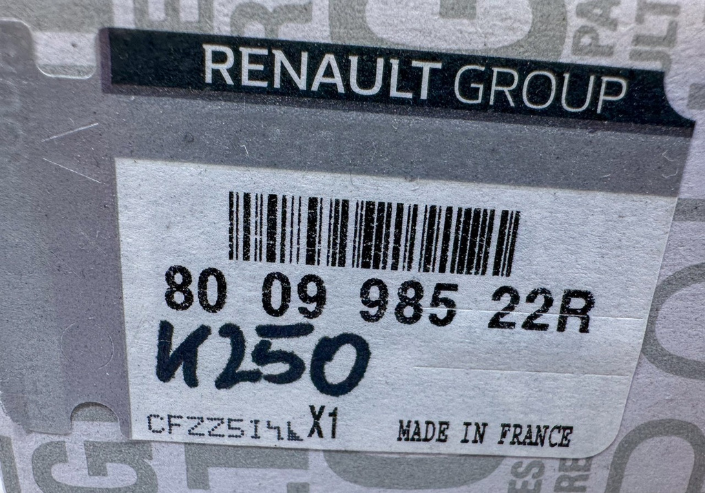 Renault Twingo III spinki zestaw montażowy drzwi 800998522R NOWY ORYGINAŁ