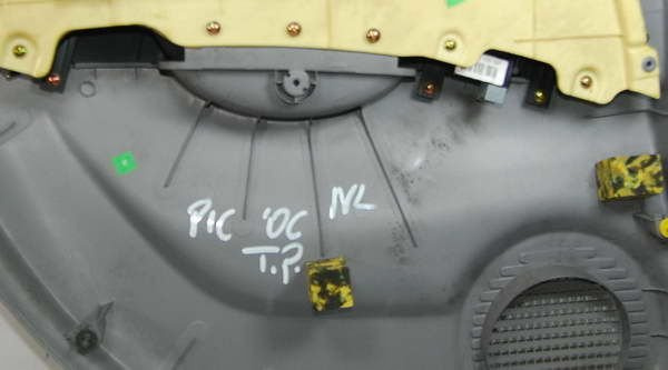 Kia Picanto I tapicerka tył tylna prawa NL