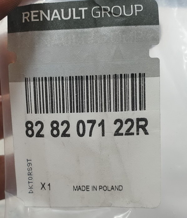 Renault Twingo III listwa zgarniająca tył prawa 828207122R ORG NOWA