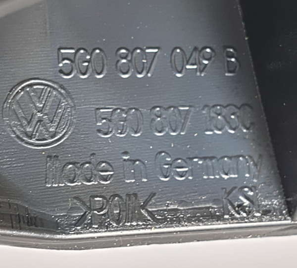 VW Golf VII LIFT ślizg przód LEWY 5G0807049B NOWY