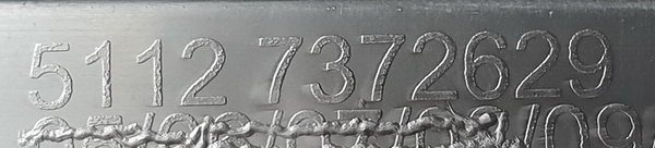 BMW F46 ślizg tył środkowy 51127372629 ORG NOWY