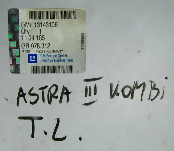 Opel Astra III ślizg TYLNY TYŁ LEWY NOWY