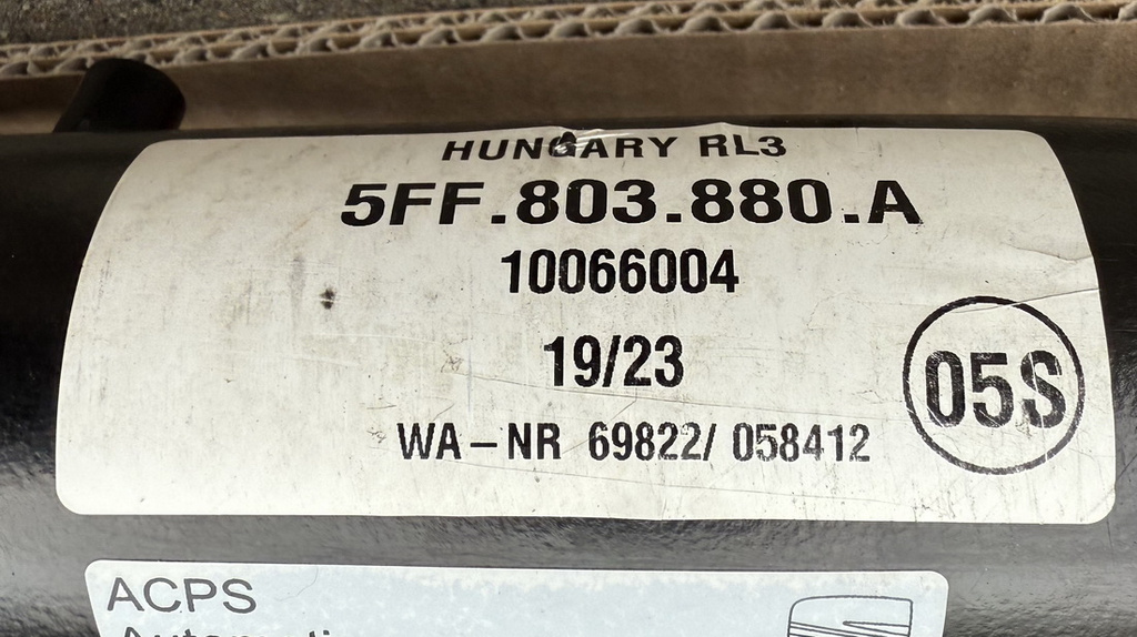 Cupra Formentor elektryczny hak holowniczy 5FF803880A ORYGINAŁ