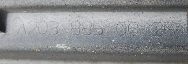 Mercedes W203 zderzak przód przedni