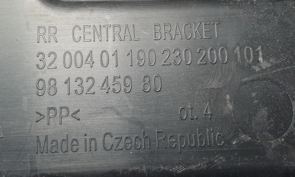 Citroen C3 III  2016- ślizg tył środkowy 9813245980 NOWY ORYGINAŁ