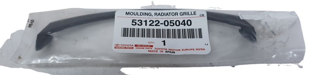 Toyota Avensis T27 LIFT listwa dolna na grill przód 53122-05040 NOWY ORYGINAŁ