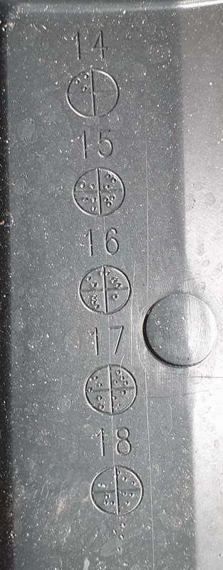 Mitsubishi Outlander III listwa tył lewa 5757A409