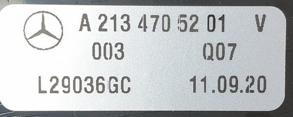 Mercedes E W213 wlew rura adblue A2134705201 ORG NOWA