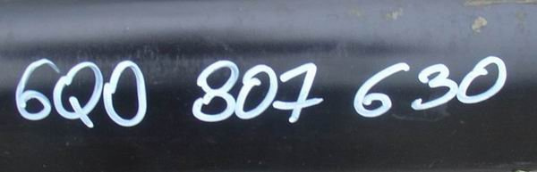 VW Polo 2004r - belka zderzaka tylnego